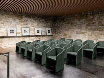 ALIAS - Easy chair with armrests by Quadrifoglio Group - view 2